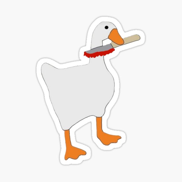 Aperçu de l'œuvre Isy McGoose avec un couteau créée et vendue par DK Imprint.