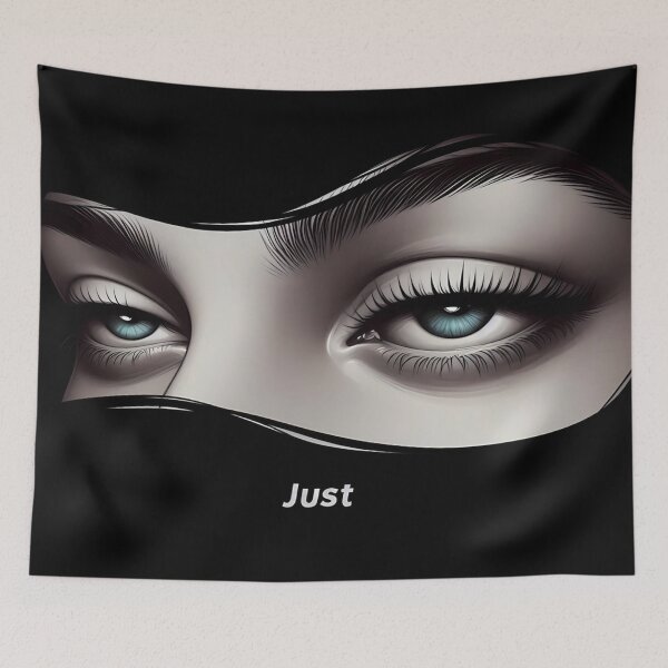 Item preview, Enigmatic Gaze: Eyes in the Shadows designed and sold by aminz4.