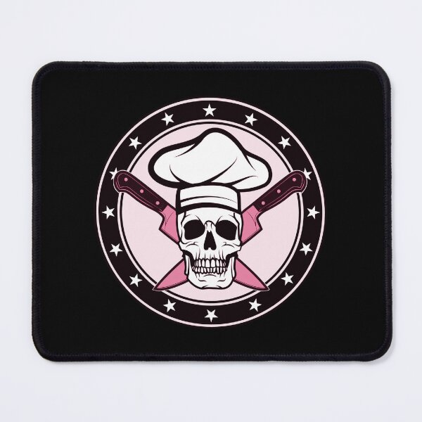 Item preview, Skeleton Chef Pink designed and sold by sheatherley.
