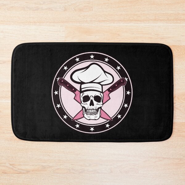 Item preview, Skeleton Chef Pink designed and sold by sheatherley.