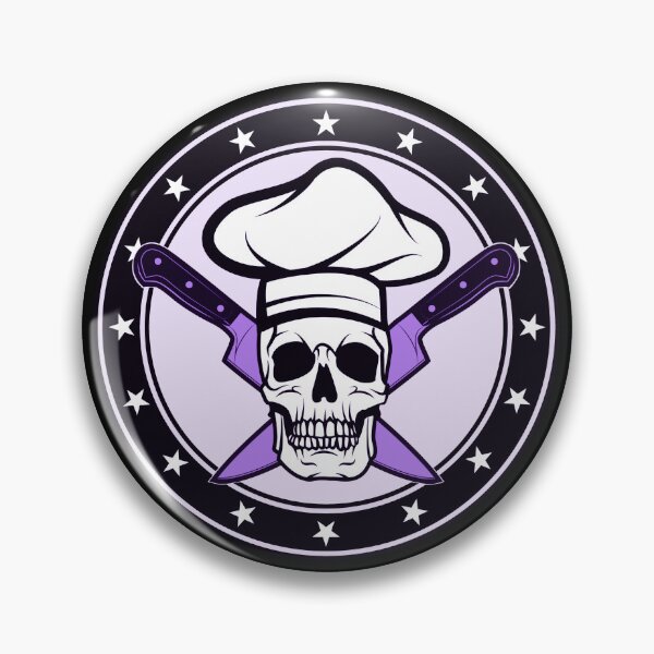 Item preview, Skeleton Chef Purple designed and sold by sheatherley.
