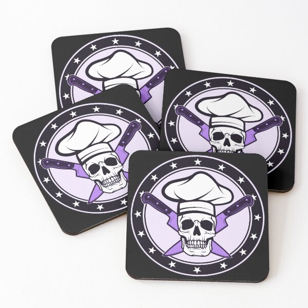 Item preview, Skeleton Chef Purple designed and sold by sheatherley.