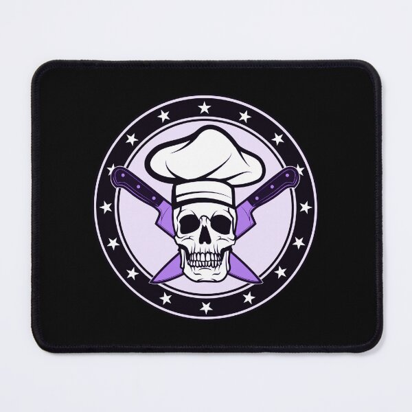 Item preview, Skeleton Chef Purple designed and sold by sheatherley.