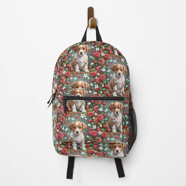 Item preview, Adorable companion against a beautiful floral backdrop designed and sold by Marcu Ioachim.