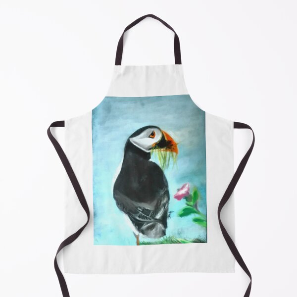 Item preview, Puffin with grass designed and sold by Artbyjanehicks.