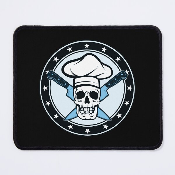Item preview, Skeleton Chef Blue designed and sold by sheatherley.