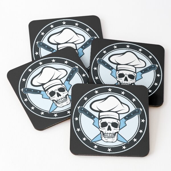 Item preview, Skeleton Chef Blue designed and sold by sheatherley.