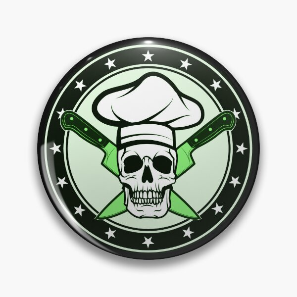 Item preview, Skeleton Chef Green designed and sold by sheatherley.