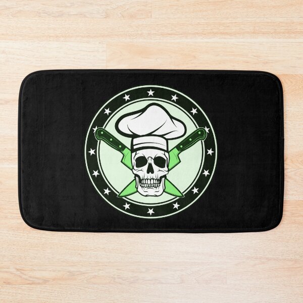 Item preview, Skeleton Chef Green designed and sold by sheatherley.