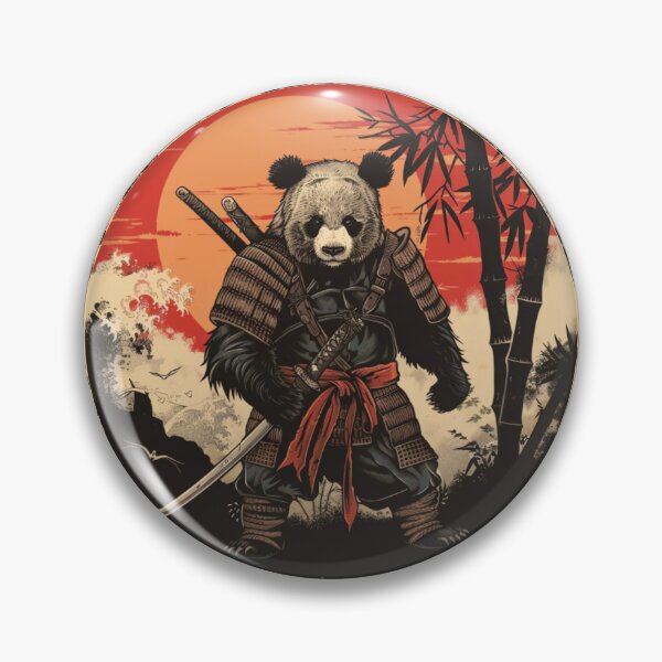 Item preview, Samurai Panda designed and sold by Myra365Art.