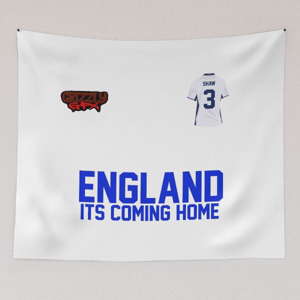 Item preview, Luke Shaw: It’s Coming Home for England designed and sold by GrizzlyCollective.
