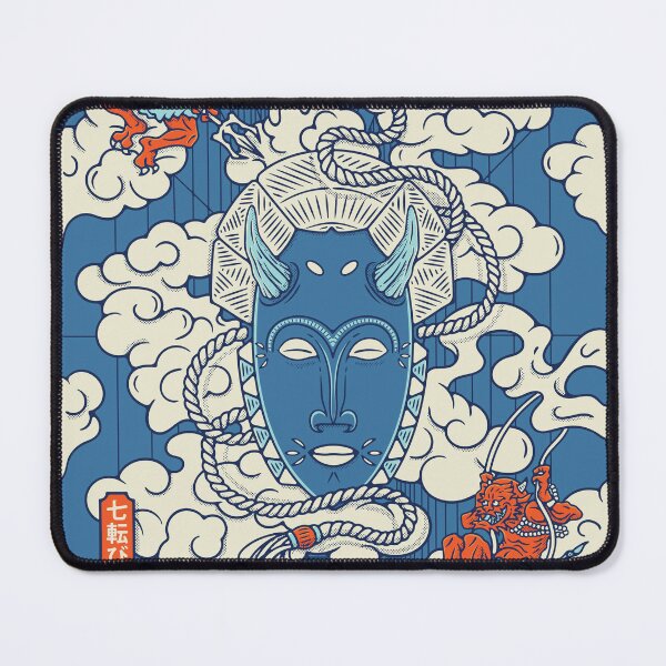 Item preview, African mask illustration designed and sold by Ryan Paul Ragnni.