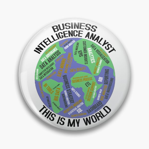 Item preview, Business Intelligence Analyst This Is My World designed and sold by SportsT-Shirts.