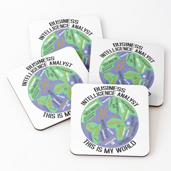 Item preview, Business Intelligence Analyst This Is My World designed and sold by SportsT-Shirts.