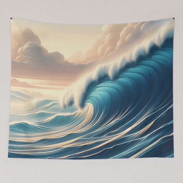 Item preview, Magic Ocean Wave  designed and sold by stylishdzign.