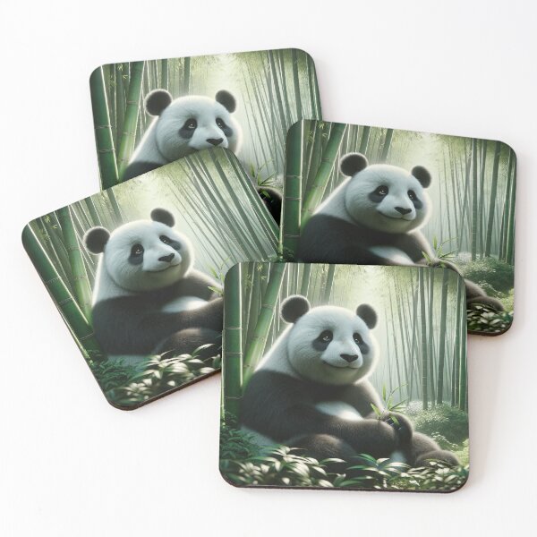 Item preview, Tranquil Giant: The Panda's Peaceful Realm designed and sold by OmniGoods.