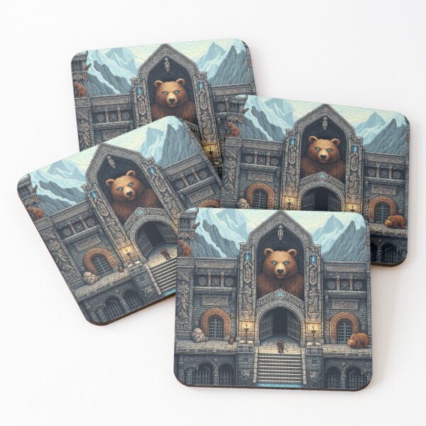 Item preview, Skyrim The Grizzly Bear Dungeon Pixel Art designed and sold by Jake-Carter0.