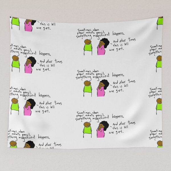 Item preview, "Masterpieces of Mediocrity: Embracing the Art of Sassy Scribbles designed and sold by Ignorant-Artist.