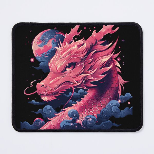 Item preview, Pink dragon-sticker designed and sold by S-ZYBI.