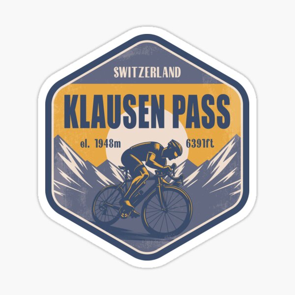 Item preview, Klausen Pass Switzerland Cycling Mountain Design designed and sold by CynthiaGraphics.