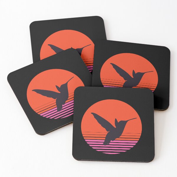 Item preview, Hummingbird in retro circle  designed and sold by MarigoldandLily.
