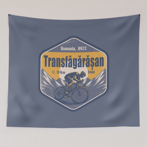 Item preview, Transfagarasan DN7C Romania Cycling Mountain Design designed and sold by CynthiaGraphics.