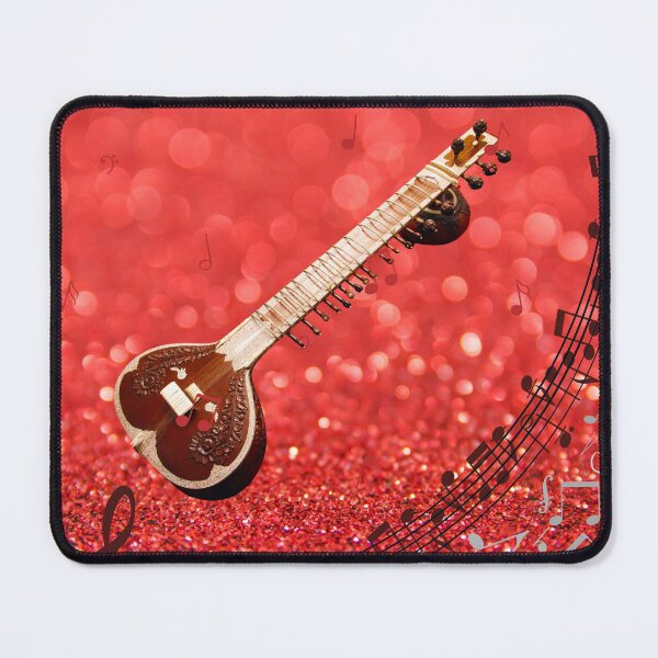 Item preview, The Sitar In The Spotlight designed and sold by BrightrDayMusicArt.