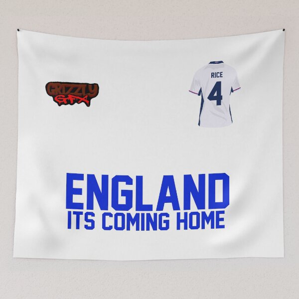 Item preview, Declan Rice: It’s Coming Home for England designed and sold by GrizzlyCollective.