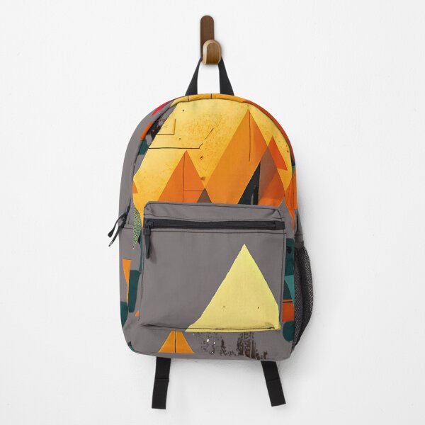 Item preview, Geometric mountain of colors designed and sold by The Bored Giraffe.