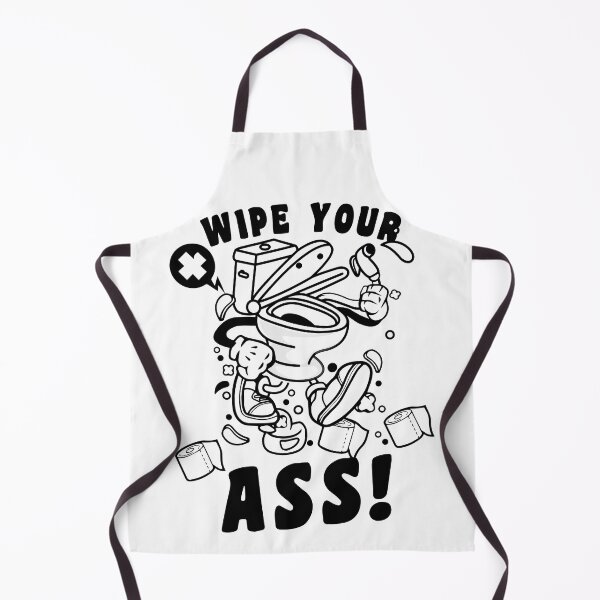 Item preview, Wipe your Ass! - Ironic Graphic designed and sold by blackink-design.