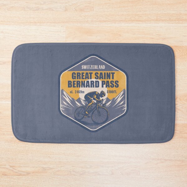 Item preview, Great St Bernard Pass Switzerland Cycling Mountain Design designed and sold by CynthiaGraphics.