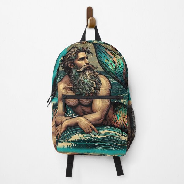 Item preview, iridescent merman designed and sold by Foxlindesigns.