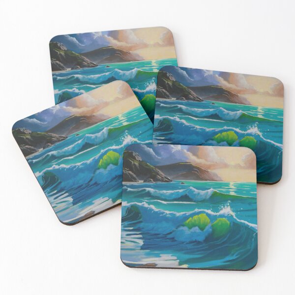 Item preview, Seascape at Golden Hour designed and sold by GORDON BRUCE ART.