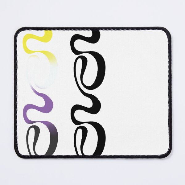 Item preview, Nonbinary Flag Swirls designed and sold by KidaDiNicchi.