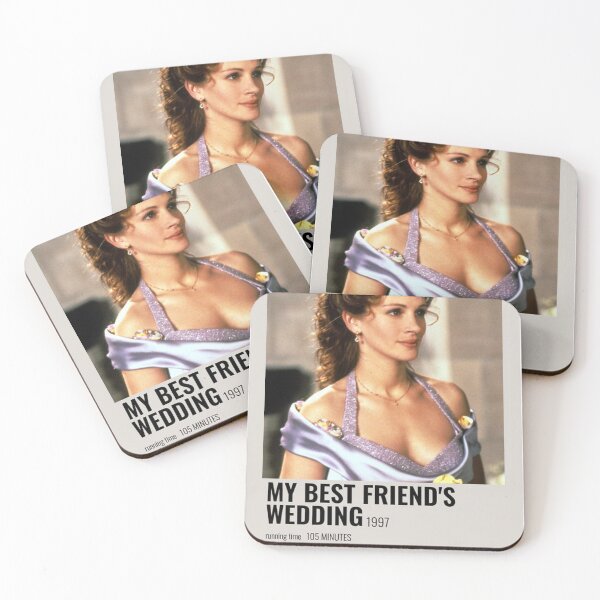 Item preview, my best friend's wedding movie poster  designed and sold by catriona-grace.