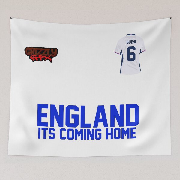 Item preview, Marc Guehi: It’s Coming Home for England designed and sold by GrizzlyCollective.