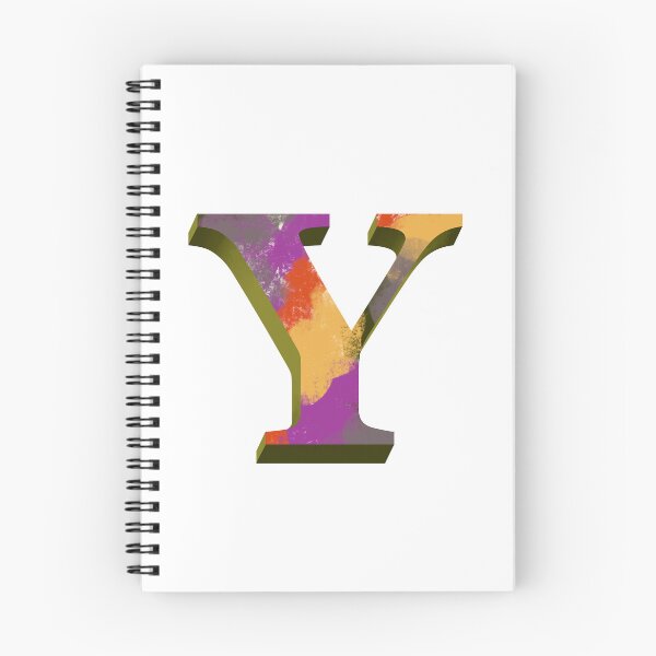 Item preview, Vibrant Y Monogram designed and sold by PaperRies.