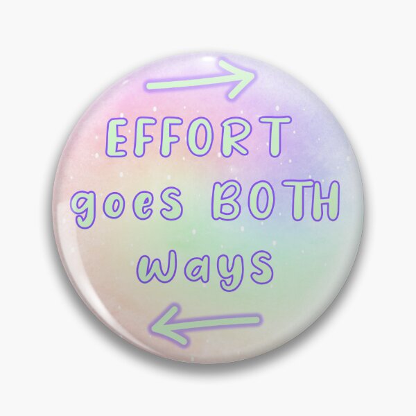 Item preview, Effort- both ways designed and sold by Magically_Distracted.