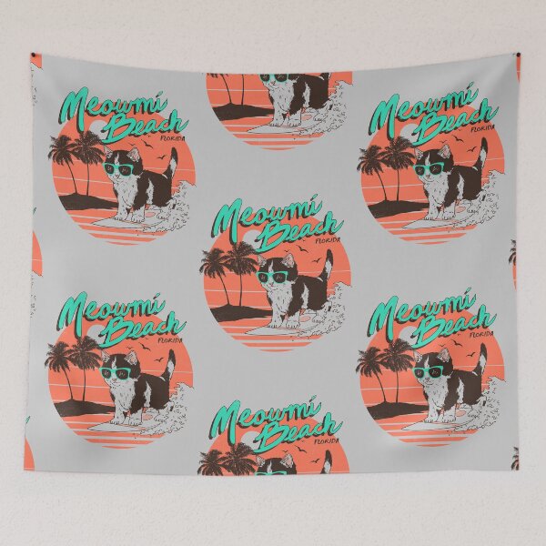 Item preview, Meowmi Beach designed and sold by wytrab8.