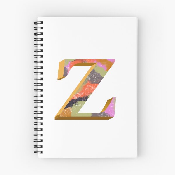 Item preview, Vibrant Z Monogram designed and sold by PaperRies.
