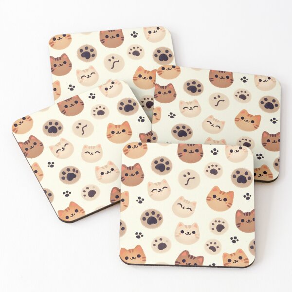 Item preview,  Cute Cat Paws Seamless Pattern designed and sold by asbno19.