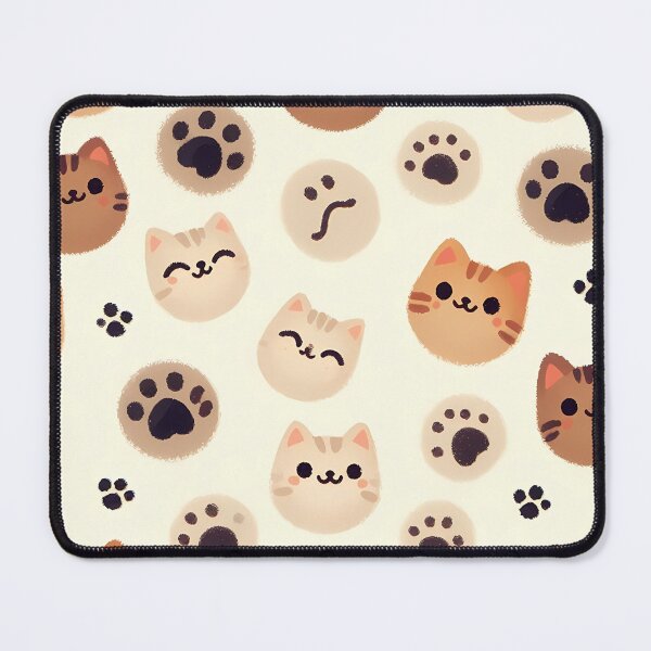 Item preview,  Cute Cat Paws Seamless Pattern designed and sold by asbno19.