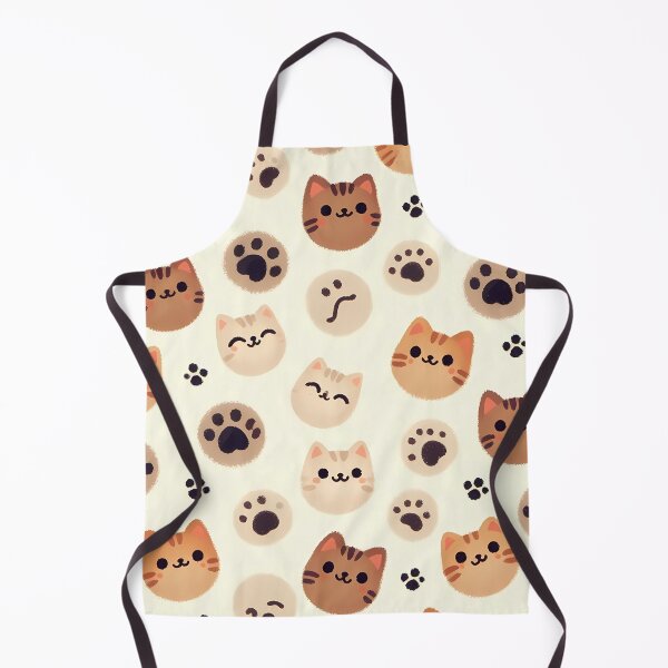 Item preview, Cute Cat Paws Seamless Pattern designed and sold by asbno19.