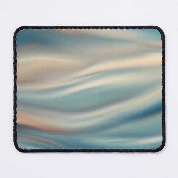 Item preview, Abstract Ocean Waves Blue Orange Water Design 334 designed and sold by artbylucie.