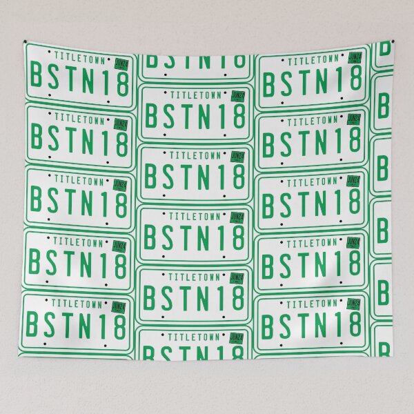 Item preview, Boston License Plate Title Town designed and sold by The Fonsecastein Shop.