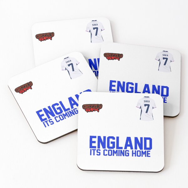 Item preview, Bukayo Saka: It’s Coming Home for England designed and sold by GrizzlyCollective.