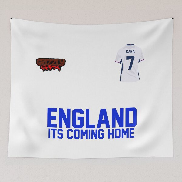 Item preview, Bukayo Saka: It’s Coming Home for England designed and sold by GrizzlyCollective.