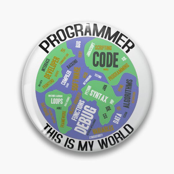 Item preview, Programmer This Is My World Digital Universe designed and sold by SportsT-Shirts.
