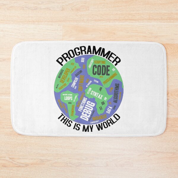 Item preview, Programmer This Is My World Digital Universe designed and sold by SportsT-Shirts.
