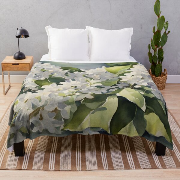 Item preview, White Lilacs Posing for a Picture designed and sold by CalmnessbyChoice.